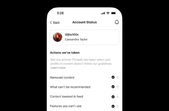 Threads will begin telling customers when their posts are demoted