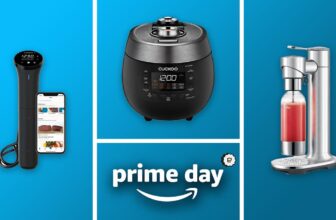 Amazon Prime Day offers on kitchen necessities embrace as much as 50 % off on air fryers, Prompt Pots and sous vide machines
