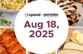 Weekly Meal Plan Aug 18, 2025